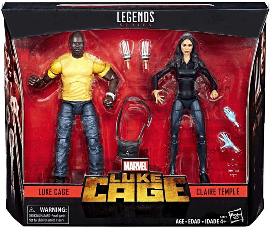HASBRO MARVEL Marvel Legends Luke Cage & Claire Temple 2 Pack Exclusive