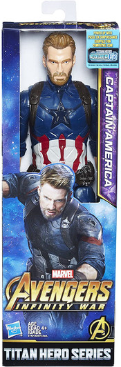 Hasbro Marvel Infinity War Titan Hero Series Captain America Action Figure