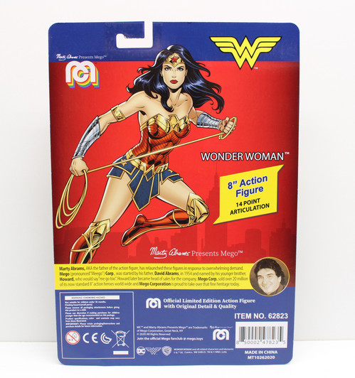 Mego Action Figure 8" DC Comics Wonder Woman