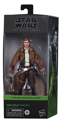 Hasbro Star Wars The Black Series  Han Solo Endor 6" Action Figure