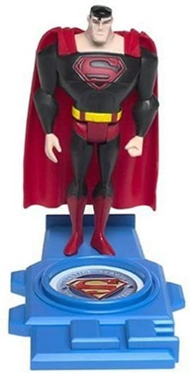 Mattel Justice League Superman (Black Suit) Action Figure
