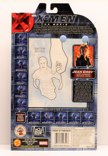 ToyBiz X-Men Movie Famke Janssen as Jean Grey Action Figure
