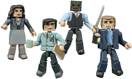 Diamond Select MiniMates Gotham Box Set 1