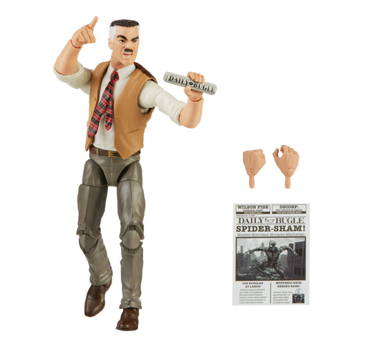Hasbro Marvel Legends Retro Collection Spider-Man J. Jonah Jameson 6" action figure