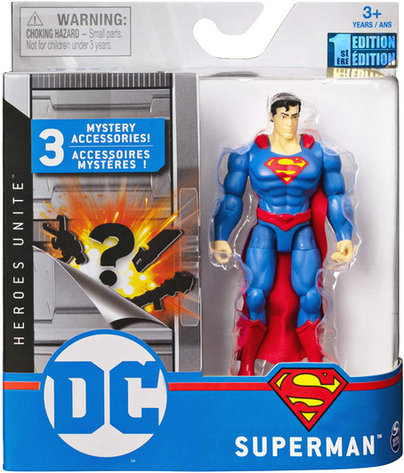 Spin Master DC Heroes Unite 2020 Superman 4-inch Action Figure