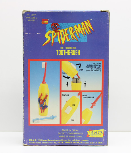 Janex (1995) Spider-Man the Animated Series Toothbrush