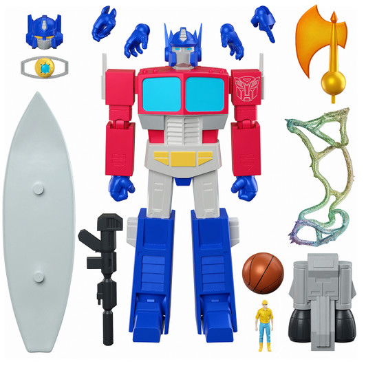 Super7 Transformers Super Cyborg Optimus Prime