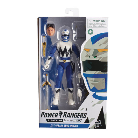 Hasbro Power Rangers Lightning Blue Ranger 6in Action Figure