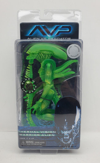 NECA Alien​ vs Predator​ Thermal Vision Warrior Alien – 7″ Scale Action Figure