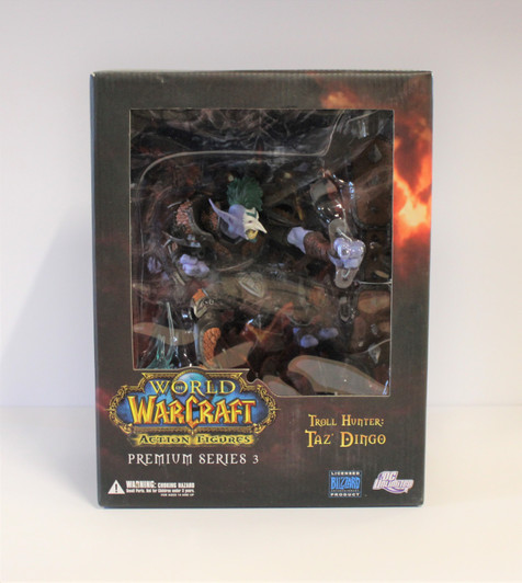 DC Unlimited World of Warcraft Premium Figures  Series 3 Taz Dingo