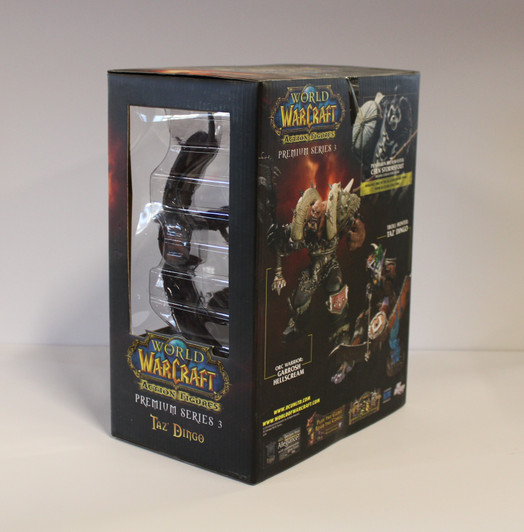 DC Unlimited World of Warcraft Premium Figures  Series 3 Taz Dingo