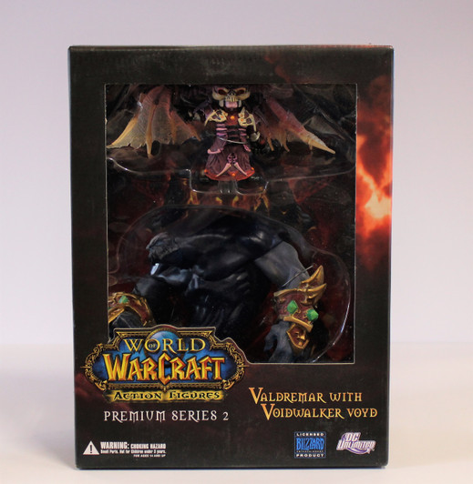 DC Unlimited World of Warcraft Premium Figures Series 2  Valdremar with Voidwalker Voyd