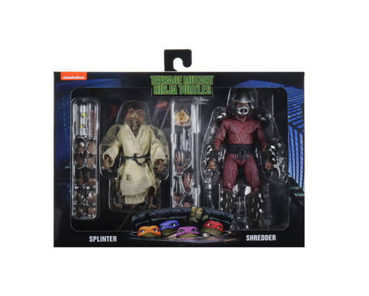 NECA TMNT Movie Splinter and Shredder 2-pack