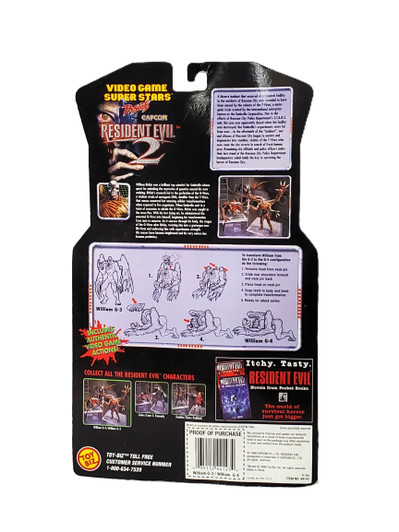 ToyBiz (1998) Resident Evil 2 Platinum William G-3/G-4 action figure