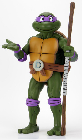 NECA TMNT (Cartoon) – ¼ Scale Action Figure – Super Size Donatello