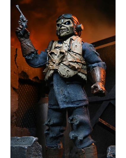 NECA Iron Maiden - 8" Clothed Action Figure - Aces High Eddie