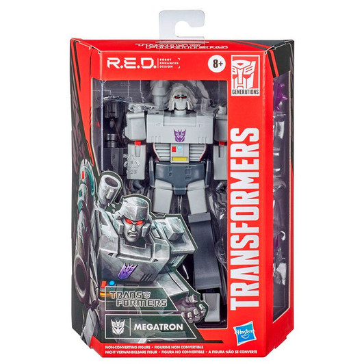 Hasbro Transformers R.E.D. [Robot Enhanced Design] G1 Megatron Action Figure