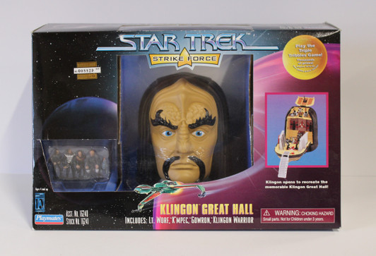 Playmates Star Trek Strike Force Klingon Great Hall Playset