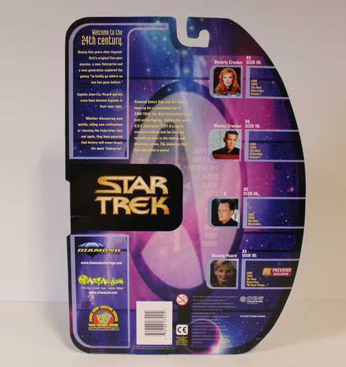 Diamond Select Star Trek TNG Dr. Beverly Crusher Action Figure