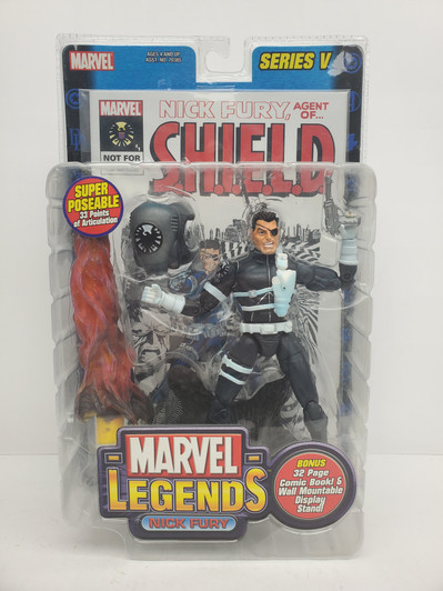 ToyBiz Marvel Legends Series V Nick Fury Action Figure