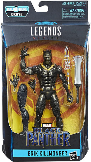 Hasbro Marvel Legends Black Panther Erik Killmonger 6" Action Figure