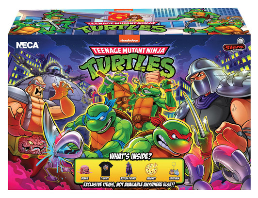 NECA Teenage Mutant Ninja Turtles (Cartoon) – Crate – Stern Pinball Appearance Crate