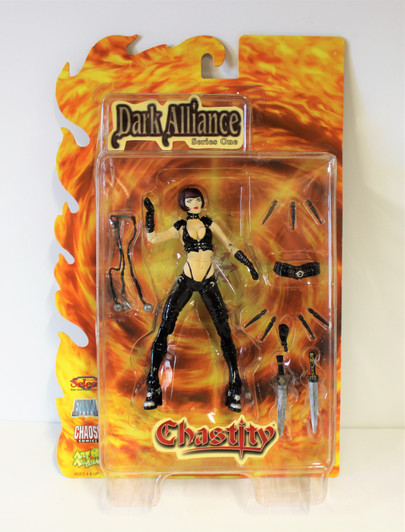 Art Asylum (2001) Dark Alliance Chastity action figure