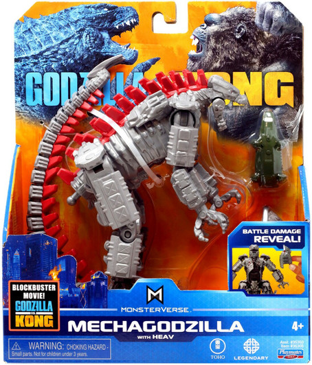 Playmates  Godzilla vs. Kong 6in Mechagodzilla with Heav action figure