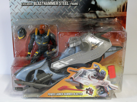 Kenner STEEL Assault Cycle Action Figure