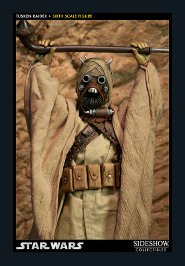 Sideshow Scum and Villainy Star Wars Tusken Raider Sixth Scale Collectors Figure