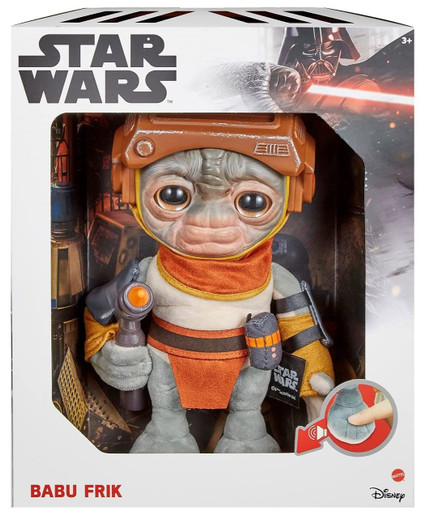 Mattel Star Wars Babu Frik Talking Plush