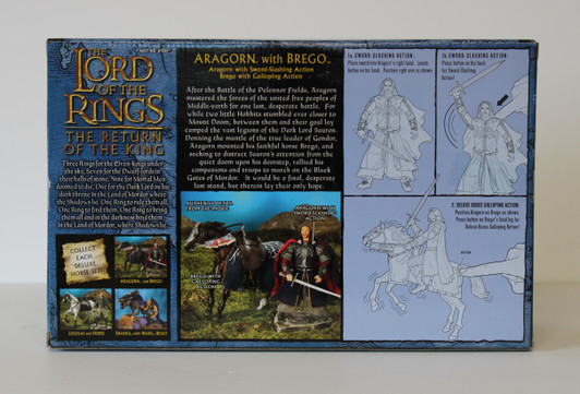 ToyBiz Lord of the Rings Aragorn with Brego Deluxe Horse and Rider Set
