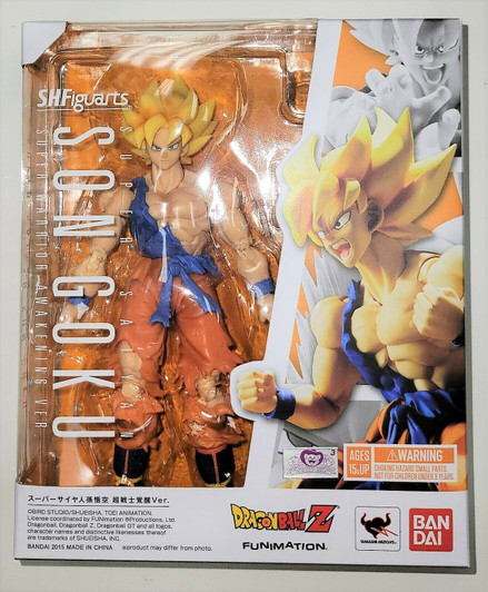 Bandai Tamashii Nations Super Saiyan Son Goku Super Warrior Awakening Action Figure