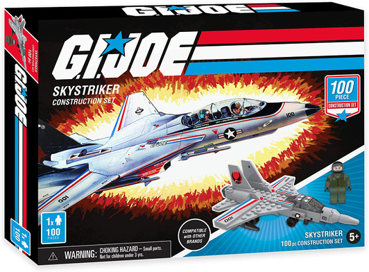 GI Joe Skystriker and Night Raven Construction set (150 Pieces)