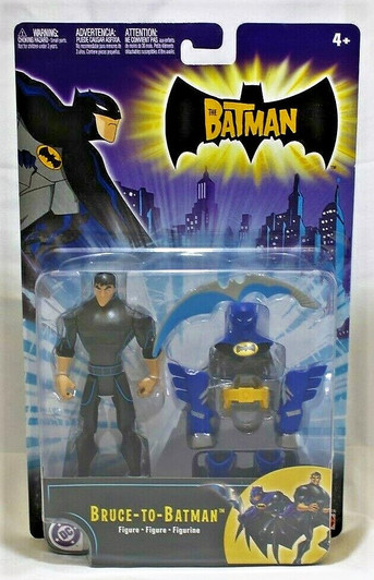 Mattel The Batman Bruce-to-Batman Action Figure