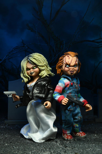 NECA Bride of Chucky - 8" Scale Clothed Figure - Chucky & Tiffany 2-Pack NECA Bride of Chucky - 8" Scale Clothed Figure - Chucky & Tiffany 2-Pack