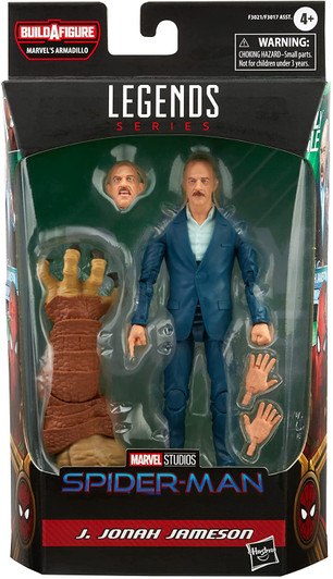 Hasbro Spider-Man No Way Home Legends J. Jonah Jameson 6" Action Figure