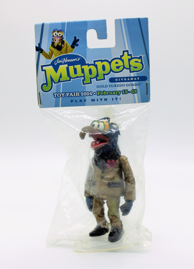 Palisades The Muppet Show TOY FAIR 2004 EXCLUSIVE Gold Gonzo the Great Action Figure