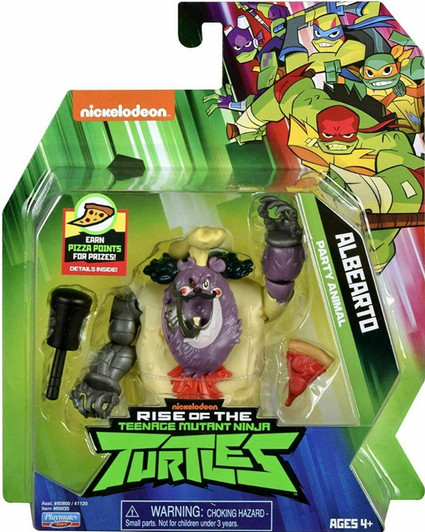 Playmates Rise of the Teenage Mutant Ninja Turtles Albearto Action Figure