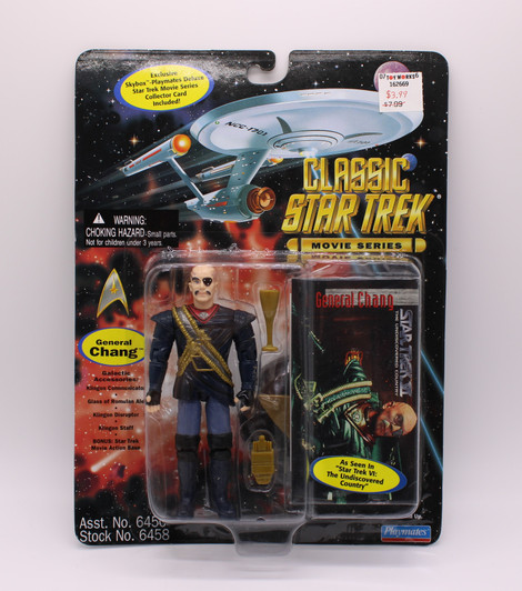 Playmates Star Trek Movie Series General Chang Action Figure