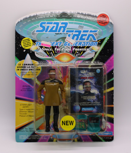 Playmates Star Trek TNG LaForge in Dress Uniform Action Figure