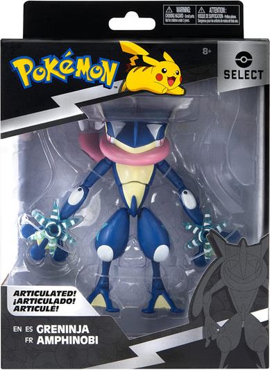 Pokemon Greninja, Super-Articulated 6-Inch Figure