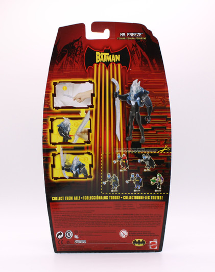Mattel The Batman EXP Mr. Freeze Greatest Battles DVD Action Figure
