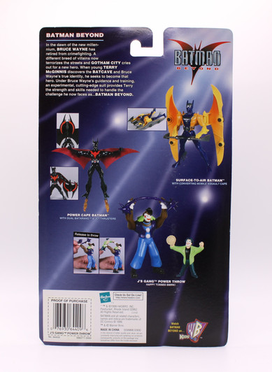 Hasbro Batman Beyond J's Gang Power Throw Action Figure