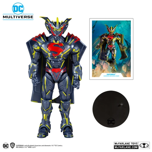 McFarlane DC Multiverse Superman Energized Unchained Armor GOLD LABEL 7" Action Figure