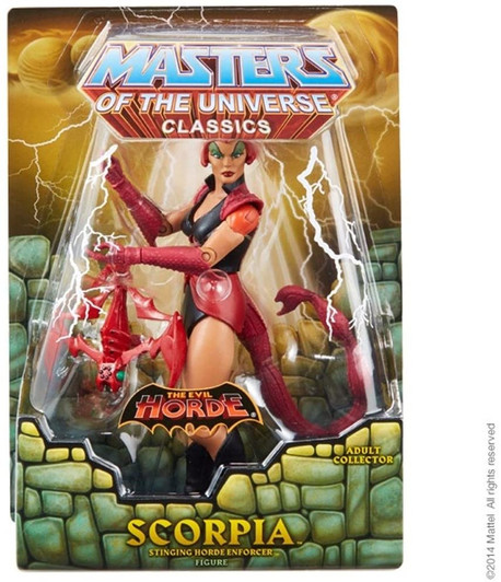 Mattel MOTU Classics Scorpia action figure