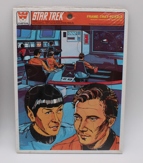 Whitman (1978) Star Trek frame tray puzzle Z4542-1