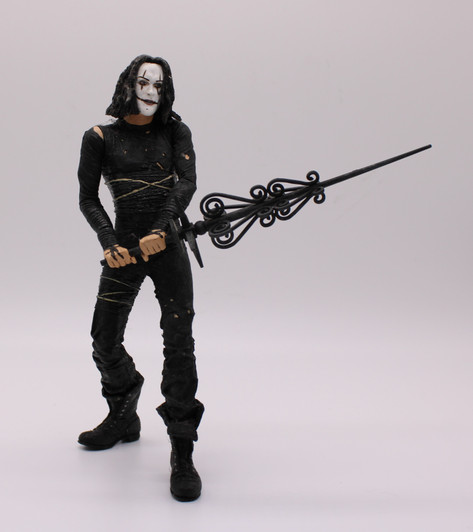 NECA Cult Classics The Crow Rooftop 7" Action Figure (No package)