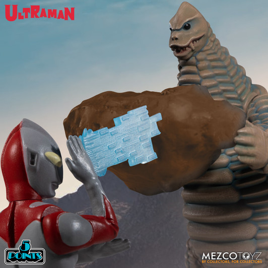 MEZCO 5 Points Ultraman & Red King Boxed Set