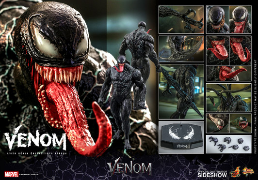 Hot Toys Movie Masterpiece Series Venom Sixth Scale Figure